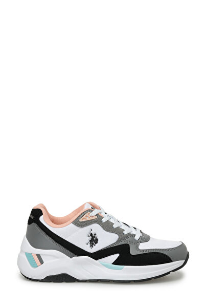 U.S. Polo Assn. HUSKY WMN 4FX Beyaz Kadın Sneaker