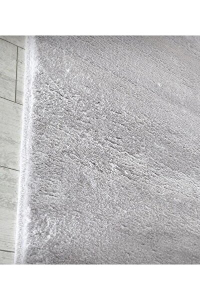 AKSU OVAL COMFORT DÜZ SAÇAKLI PELUŞ HALI