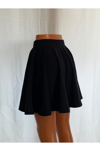 BRAVORİTE Fustă evazată neagră