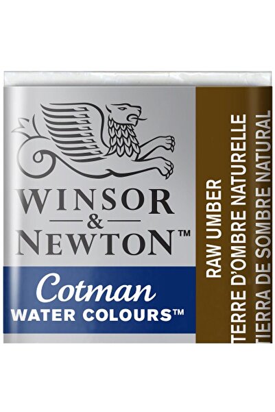 Winsor Newton Cotman Sulu Boya Yarım Tablet Raw Umber 554