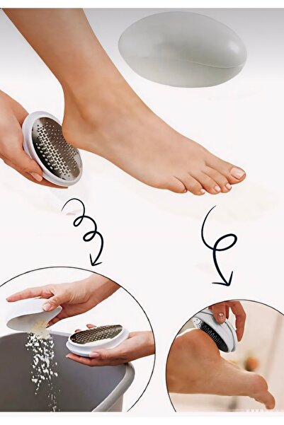 Genel Markalar Ayak Tabanı Bakım Törpüsü Topuk Nasır Temizleme Rendesi /Ped Egg Kutulu Topuk Rendesi