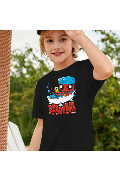 Toum Blunt Blunt Dead Pool Kids Štampano T-shirt