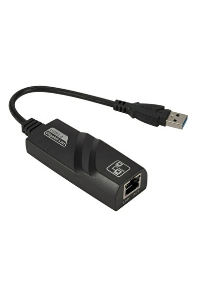 L'eDoren Taşınabilir Kablolu Ağ Adaptörü Usb 3.0 Ethernet Rj45 Kartı