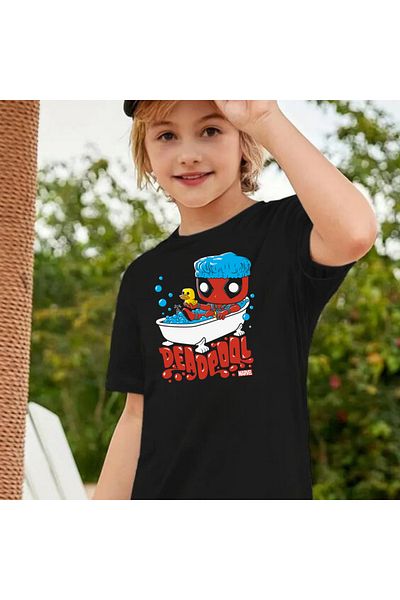 Touz Moda Παιδικό μπλουζάκι Dead Pool με στάμπα