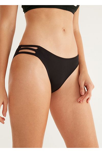 SUWEN Bikinihose mit drei Streifen