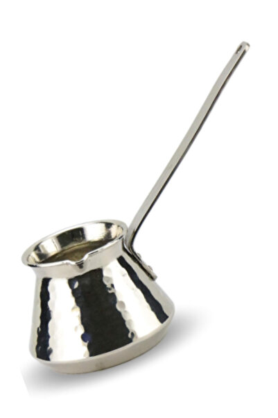 Efsoon Organics Thick Copper Handle Forged Lump Copper Coffee Pot for 4 Cups