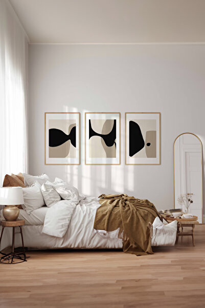 Artavessa 3 Parça Çerçeve Görünümlü Mdf Tablo Seti