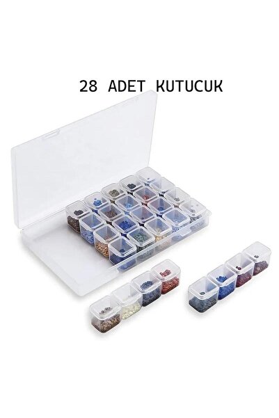 Movas Sanat Mozaik Taş Saklama Kabı