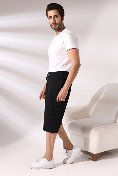 Endies Чоловічі довгі капрі сорт 20655 чорний