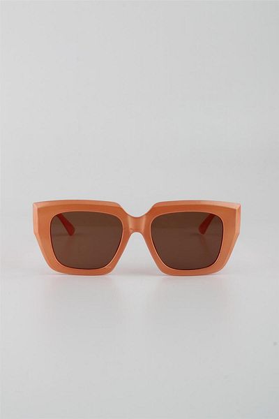 Silvio Monetti Women's Sunglasses - Orange UV400 Filter, Model615326