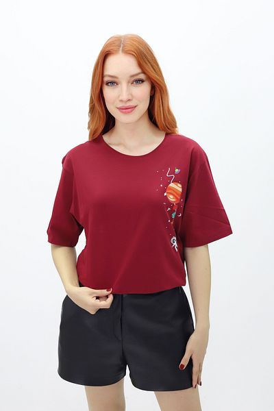 Get Crazy Unisex Oversize Cotton Printed T-shirt
