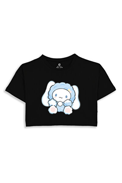 EZ Design Cinnamoroll Printed Crop T-shirt