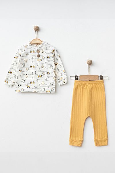 ADABEBEK New Season Camping Themed - Raccoon Detailed 2-Piece Badi Suit 3188