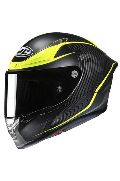 HJC RPHA1 Lovis MC3HSF Kapalı Motosiklet Kaskı Siyah Sarı