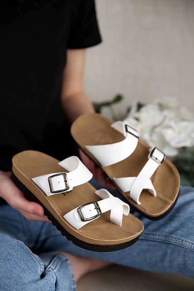 Ayakkabı Vakti Flip Flops Soft Comfortable Women's Slippers