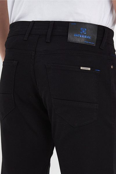 İntegral Integral Slim Fit Jeans Trousers High Quality Boyfblack