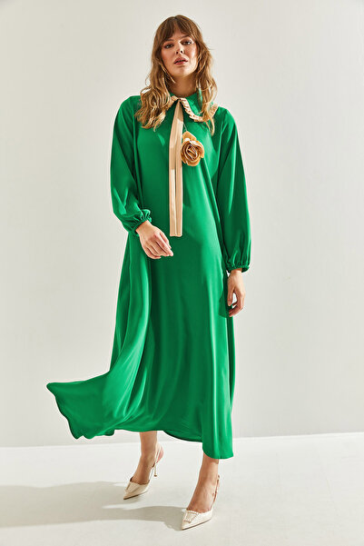 Bianco Lucci Women's Dress with Baby Collar and Mobile Accessories -60251096