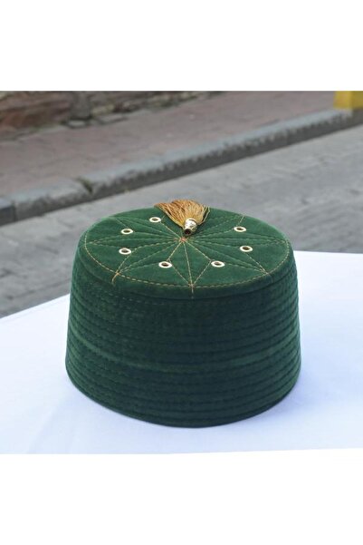 sehzadegiyim Kalıp Sarıklık Takke Delikli Püsküllü