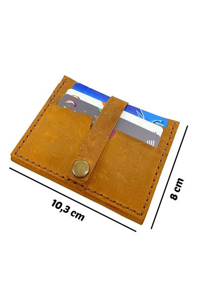 AiryFooT İb35 Кожен хоби джоб за карти - калъп за портфейл с 6 части
