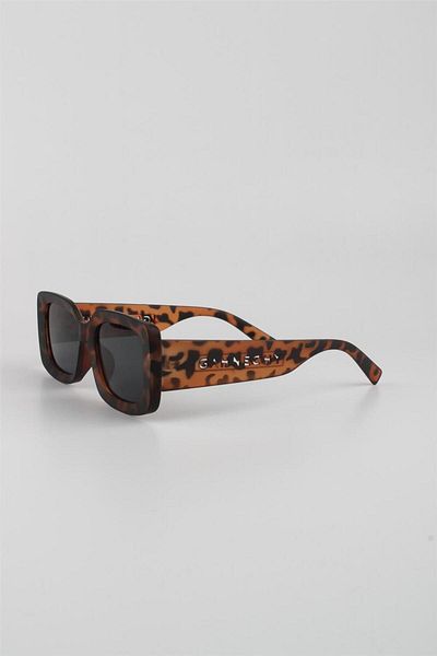 Silvio Monetti Unisex Leopard Pattern UV400 Filter Sunglasses -615377