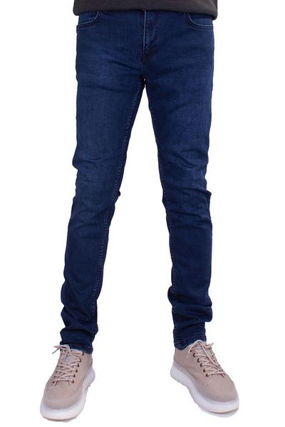 Twister Jeans Мъжки дънки Twister Panama 747 в тъмносини с ниска талия и тесни крачоли