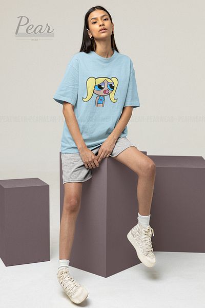 Pear Wear Dívčí unisex tričko Powerpuff s potiskem