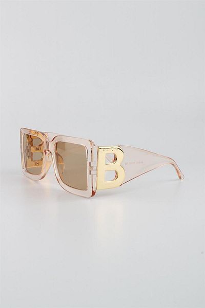 Silvio Monetti UV400 Filter Beige Women's Sunglasses -615388