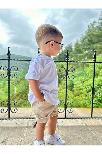 favorimkids Basic White Kids T-Shirt