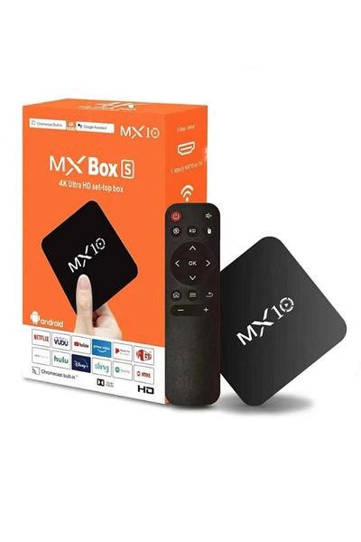 Maybax Mx10 4K Android Tv Box Media Player Android 7.1 Tv Box Tv Stick Media Player Smart Tv Wifi