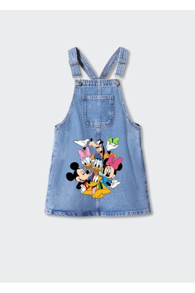 LADİN BABY CHILDREN'S JEANS SALOPET DRESS