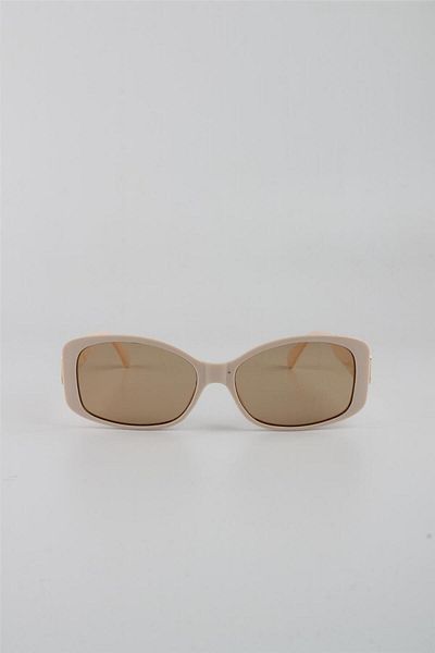 Silvio Monetti Women's Sunglasses - Cream UV400 Filter, Model615337