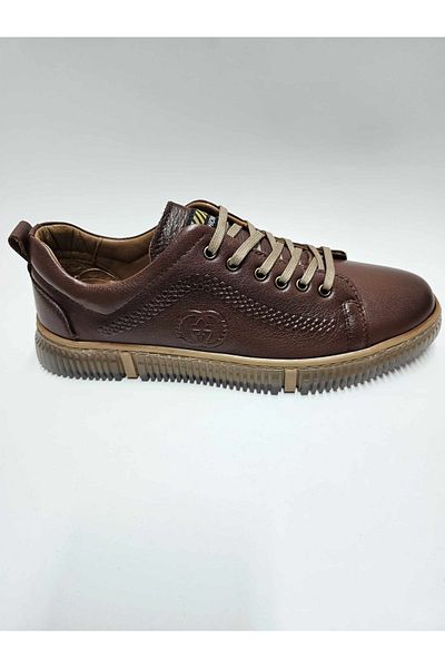 Pabuç Tan Men's Shoes - Shoes Khaki Leather Baguette