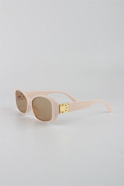 Silvio Monetti Women's Sunglasses - Cream UV400 Filter, Model615337