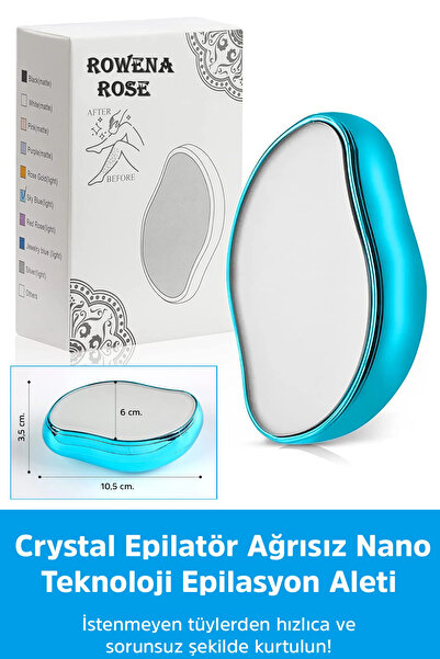ROWENAROSE Epilasyon Aleti Tüy Silgisi Tüy Alıcı Fiziksel Kristal Epilatör
