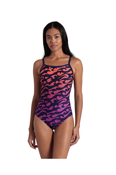 ARENA Women's Arena Surfs up Swimsuit Lightdrop Back Women's Swimming Suit