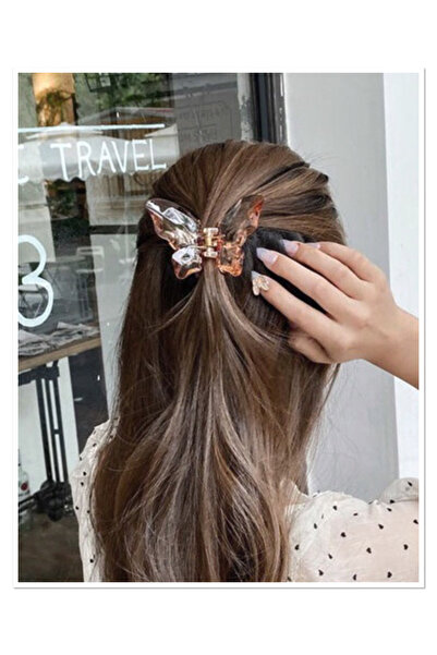 NEW HİLL Cataramă cu zăvor cu fluture de culoare transparentă