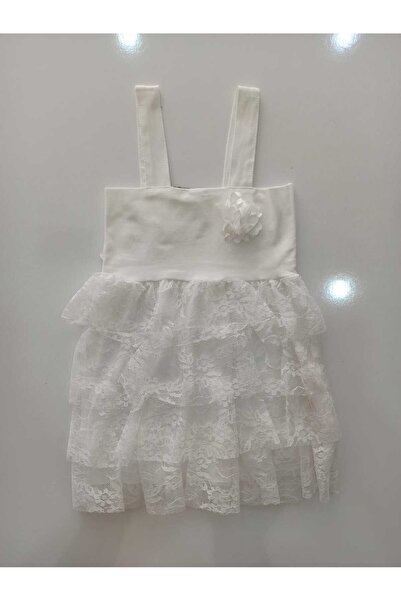 Miss pırıltı, dantelli kalın askılı üst