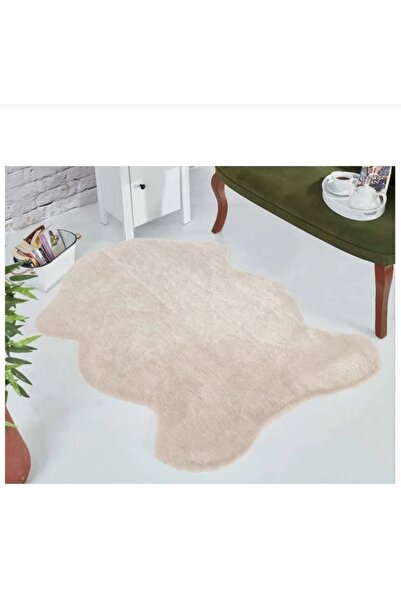 AKSU HALI PELUŞ POST HALI HAYVAN POSTU GÖRÜNÜMLÜ YIKABİLİR