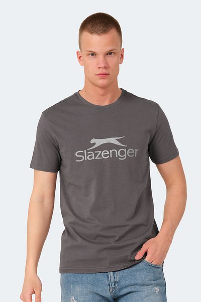 Slazenger Ανδρικό μπλουζάκι VEERA Σκούρο Γκρι