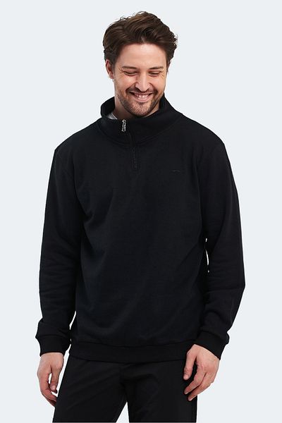 Slazenger KERMAN I - Мъжки черен суитшърт