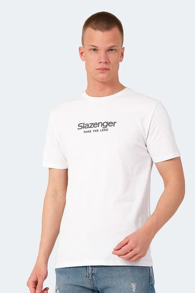 Slazenger Ανδρικό μπλουζάκι VOITTO Λευκό