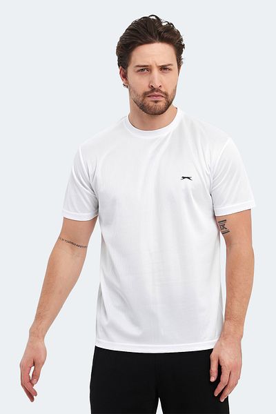 Slazenger Ανδρικό λευκό μπλουζάκι OTAR