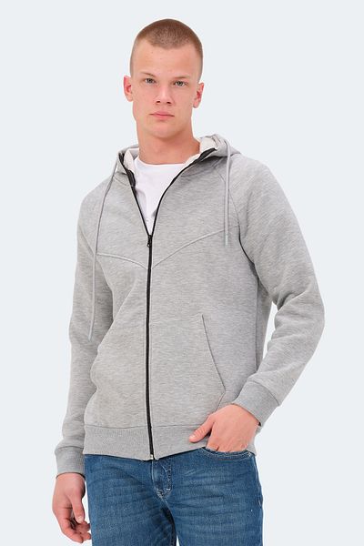 Slazenger Ανδρικό φούτερ KAZUE I - Σκούρο Γκρι
