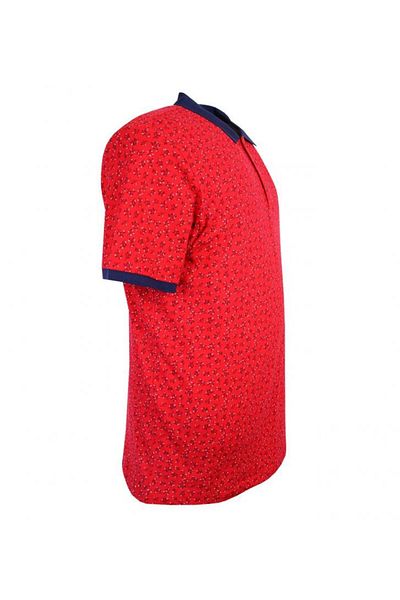 marufshop Ανδρικό μπλουζάκι με λαιμόκοψη Polo Lycra Pique κατάλληλο για άνδρες σε μέγεθος 125 κιλών