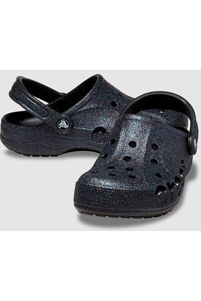 Crocs Papuci de damă BAYA GLITTER CLOG SILVERY 205925 205925 -001