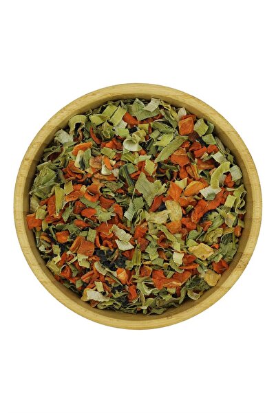 Karşı Köyden Özel Sebze Karışımı, 100 g (İri Kesim), Mixed Vegetables Big Cut