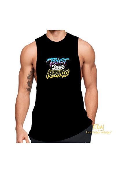 CDA Trust Black Sports Tank Top