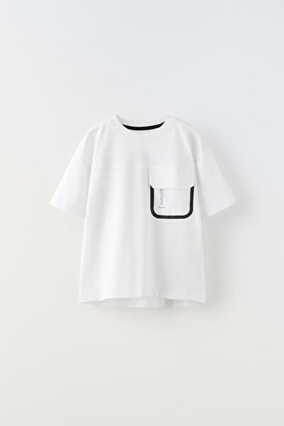 Pink Hippo Kids Tricou pentru băiat sport cu buzunar pentru tranziție