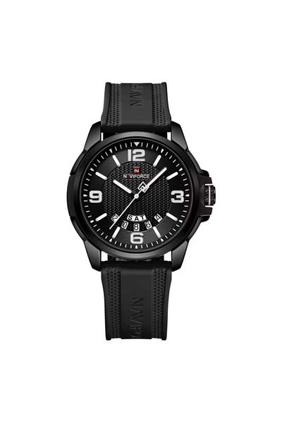 Naviforce Men's Silicone Cord Wristwatch Nf2045 - Analog
