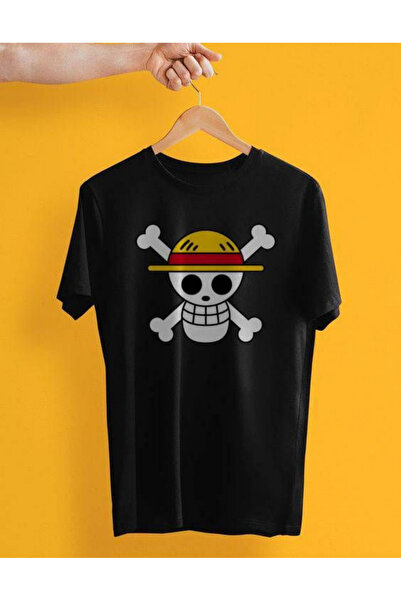 AEMİ Μπλουζάκι Unisex Anime One Piece Printed T-shirt 100% βαμβακερό υψηλής π...
